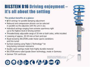 Bilstein B16 (PSS10) 13-15 BMW 228xDrive / 328xi / 435xi, Ophalen of Verzenden, Nieuw