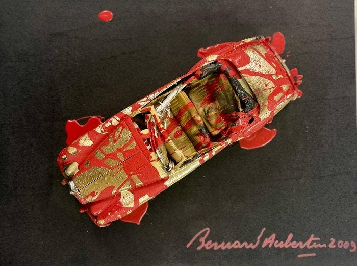 Bernard Aubertin (1934-2015) - Voiture Brulèe, Antiek en Kunst, Kunst | Designobjecten