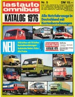 1976 LASTAUTO OMNIBUS JAARBOEK 5 DUITS, Nieuw, Author