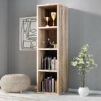 Boekenkast Skylar MDF-Eiken 106x30x30cm (Meubelen), Verzenden