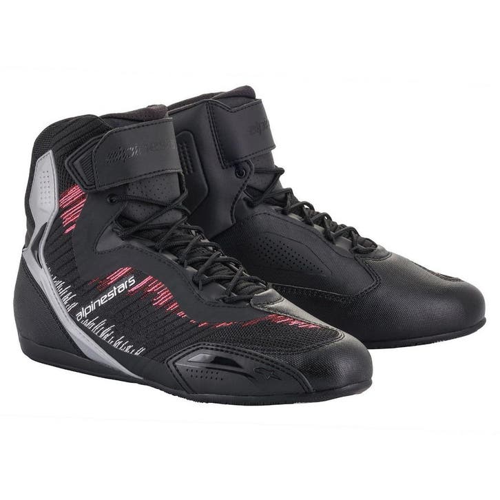 Alpinestars Stella Faster-3 Rideknit Zwart Zilver Diva Roze, Motoren, Kleding | Motorkleding, Dames, Nieuw met kaartje, Laarzen