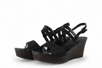 Ugg Sandalen in maat 42 Zwart, Kleding | Dames, Verzenden, Zwart, Sandalen of Muiltjes, Zo goed als nieuw