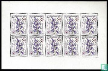 Tsjecho-Slowakije - Bergbloemen - 1979, Postzegels en Munten, Postzegels | Europa | Overig, Verzenden, Postfris
