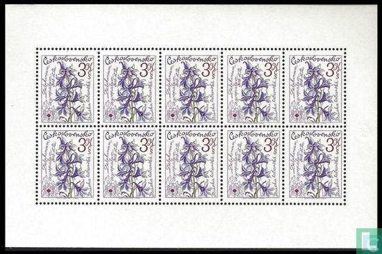 Tsjecho-Slowakije - Bergbloemen - 1979, Postzegels en Munten, Postzegels | Europa | Overig, Postfris, Verzenden