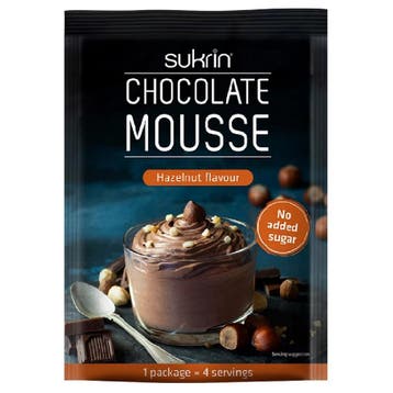 Sukrin Chocolade Hazelnootmousse (Minder Suiker) 85g, Verzenden, Nieuw