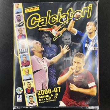 2006/07 Panini Original Panini Sticker Album Calciatori, Nieuw