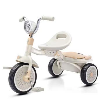 Opvouwbare Peuter Driewieler met Pedalen en Mand, Verzenden, Nieuw