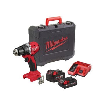 Milwaukee M18 BLPDRC-422C accu klopboormachine set Nieuw, Ophalen of Verzenden, Nieuw