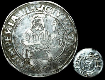 Duitsland, Lübeck. Special 2-Piece Lot: 1559 Lübeck Thaler