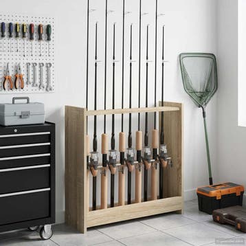 vidaXL Biljartkeu standaard Bewerkt hout 60 x 20 x 57 cm, Verzenden, Nieuw