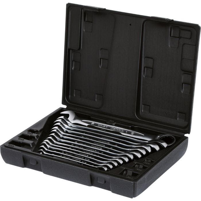 KS Tools GEARplus Ringratel-Steeksleutelset 8-19mm –, Auto diversen, Autogereedschap, Nieuw, Verzenden