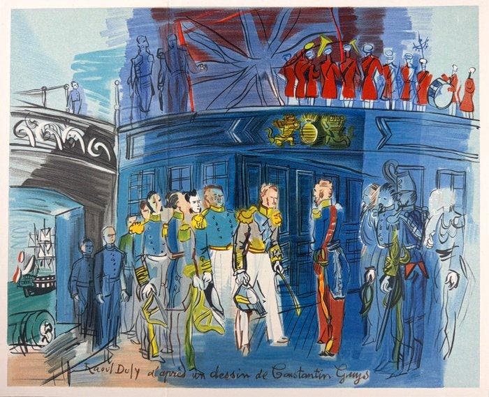 Raoul Dufy (1877-1953) - Le Prince de Joinville, Antiek en Kunst, Antiek | Overige Antiek