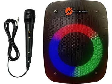 Veiling - Party karaoke speaker + microphone, Nieuw