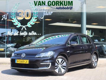 Volkswagen e-Golf | Zakelijke Lease v.a. €276.63 pm, Automaat, Stof, Gebruikt, Zwart