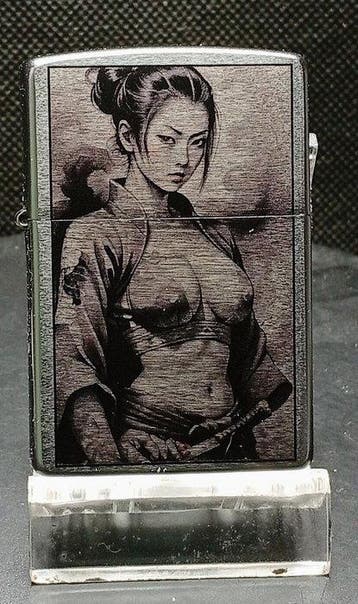 Zippo - sexy samurai 2 - Zonder minimumprijs - Zakaansteker, Nieuw