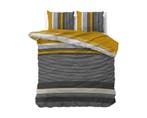Sleeptime Elegance Drake Dekbedovertek Zwart - 140X200/220 +, Nieuw