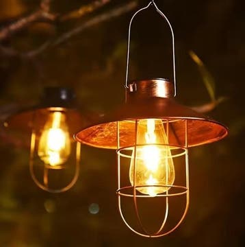 Solar Tuinluchter –Hangende LED Zonnelamp voor Tuin en Gazon, Verzenden, Nieuw