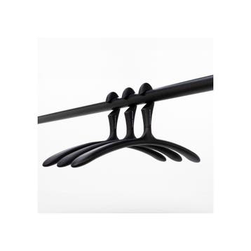 Spinder Design Arx kledinghangers (set van 5) - zwart, Verzenden, Nieuw