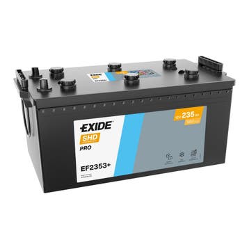 Exide Power PRO accu | EF2353+ | 12V 235Ah, Ophalen of Verzenden, Nieuw