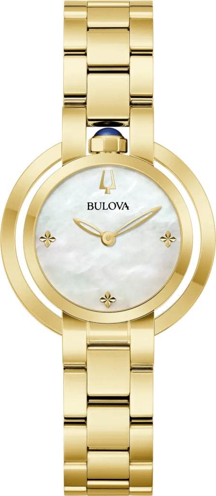 Bulova 97L181 Classic Rubaiyat dames horloge 30 mm, Sieraden, Tassen en Uiterlijk, Horloges | Dames, Polshorloge, Nieuw, Overige merken