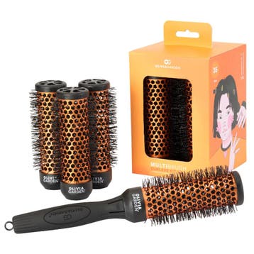 Olivia Garden  Multibrush Curlers Kit  35 mm, Sieraden, Tassen en Uiterlijk, Uiterlijk | Haarverzorging, Verzenden, Nieuw