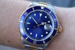 Horloge Rolex Submariner Date 1994 watch only, good conditio, Gebruikt, Polshorloge, Ophalen of Verzenden, Goud