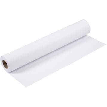 Tekenpapier op rol, B: 61 cm, 80 gr, wit, 50 m/ 1 rol, Nieuw