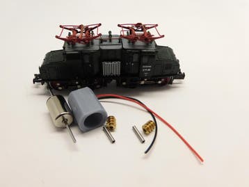 Micromotor NH020G Hobbytrain E 71, KPEV EG 514, Hobby en Vrije tijd, Modeltreinen | N-Spoor, Overige merken, Gelijkstroom, Verzenden