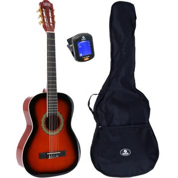 LaPaz 002 SB klassieke gitaar 3/4-formaat sunburst + gigbag, Verzenden, Nieuw