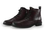 Marco Tozzi Veterboots in maat 39 Rood, Kleding | Dames, Schoenen, Verzenden, Overige typen, Marco Tozzi, Zo goed als nieuw