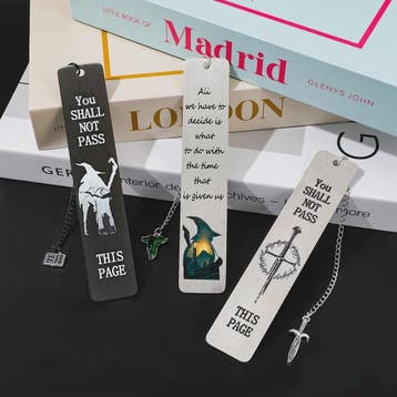 Lord of the Rings Metal Bladwijzer Set - Iconische Citaten &, Verzamelen, Verzenden, Nieuw