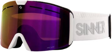 SINNER ARC S - MATTE WHITE - Unisex - Maat One size, Sport en Fitness, Ophalen of Verzenden, Nieuw