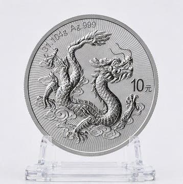 China. 10 Yuan 2026 – China Dragon – 1 oz Silver coin – Ag