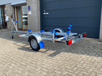Ongeremde boottrailers va.€ 1049,- incl.btw! Optie elek.lier, Watersport en Boten, Ophalen, Minder dan 1500 kg, Sloepentrailer