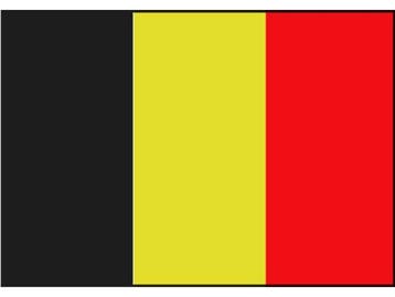 Belgische boot vlag 20 x 30 cm, Watersport en Boten, Ophalen of Verzenden, Nieuw