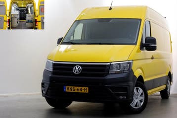 Volkswagen Crafter 35 2.0 TDI 140pk L3H3 (L2H2) Highline Ser, Gebruikt, Euro 6, Volkswagen, Geel
