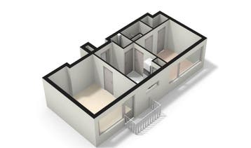 Te Huur 2 Kamer Appartement Auriollaan In Utrecht, Huizen en Kamers, Huizen te huur, Utrecht-stad, Direct bij eigenaar, Appartement