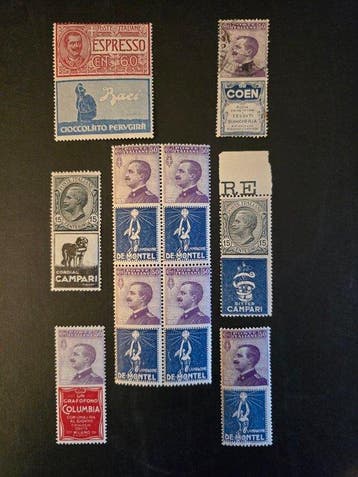 Koninkrijk Italië 1924/1925 - Koninkrijk Italië 1924/25 -, Gestempeld