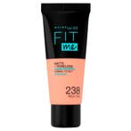 Maybelline New York Fit Me Matte & Poreless 238 Rich Tan, Verzenden, Nieuw, Make-up