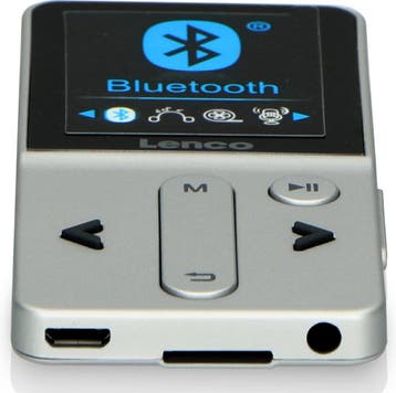 MP3/MP4 Speler - Bluetooth - Inc. 8GB SD - Grijs - Lenco •, Verzenden, Zo goed als nieuw