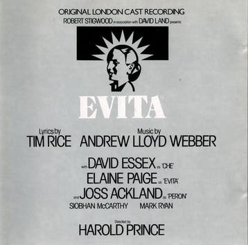 cd - Andrew Lloyd Webber And Tim Rice - Evita: Original L..., Cd's en Dvd's, Verzenden, Zo goed als nieuw