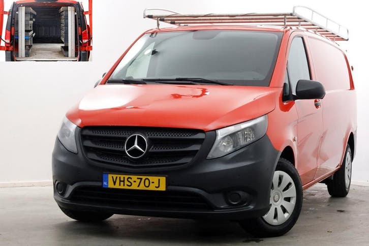 Zakelijke Lease |  Mercedes-Benz Vito 114 CDI 136pk XL Extra, Auto's, Bestelauto's, Dealer onderhouden, Lease, Handgeschakeld