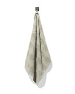 HEMA Keukendoek 50x50cm katoen schelpen, Verzenden, Nieuw, Groen