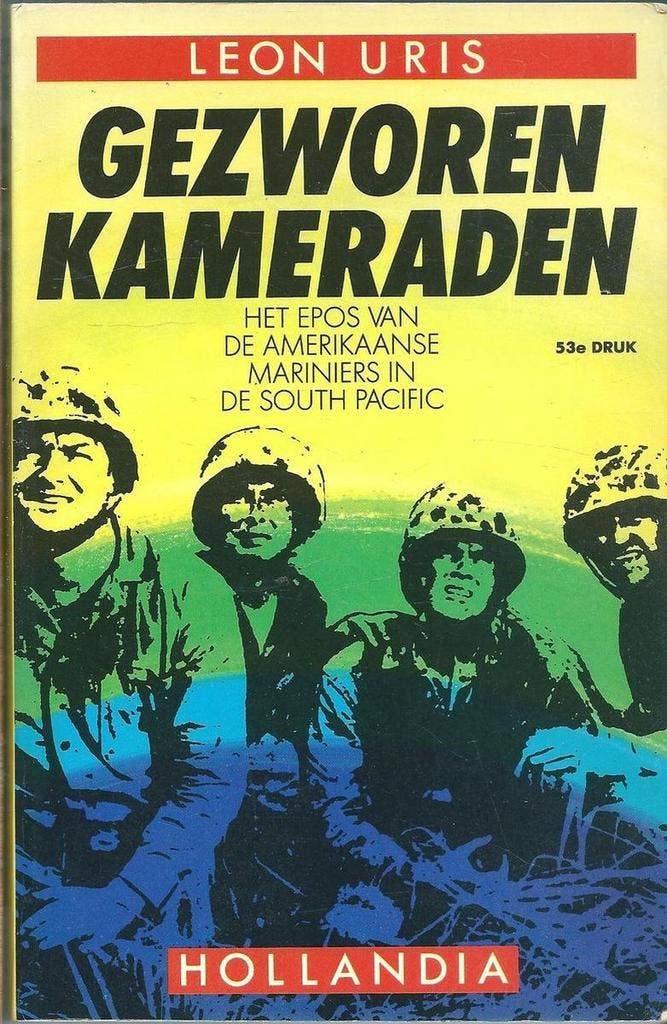 Gezworen kameraden 9789060459102 L. Uris, Boeken, Romans, Gelezen, Verzenden