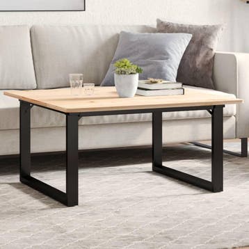 vidaXL Salontafelpoten O-frame 80x70x43 cm staal, Verzenden, Nieuw