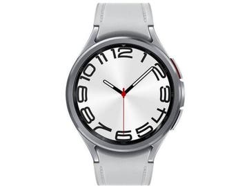 Samsung Galaxy Watch6 Classic Bluetooth 47 mm - Zilver, Verzenden, Zo goed als nieuw, Samsung