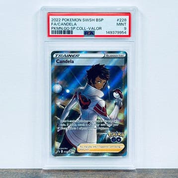 Pokémon Graded card - Candela 228 – Pokémon - PSA 9, Nieuw