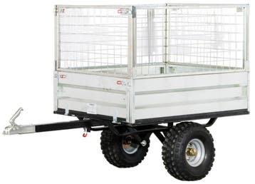 Aanhanger enkelasser kipper 350kg 1200 x 850 x 300 mm + verh, Ophalen of Verzenden, Nieuw