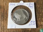 Congo-Kinshasa 10 francs 2002 (PROOF) Queen Astrid, Verzenden, Overige landen, Losse munt, Goud