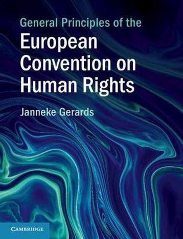 General Principles of the European Convention, 9781108718288, Verzenden, Zo goed als nieuw, HBO